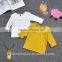 Beautiful shirt hot sale long sleeve baby winter clothes Knit cotton girl top