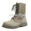 2016 best selling comfortable Yellow sand leather military boot tactical boots