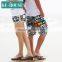 2015 new arrival adult xxx photos couple beach shorts with rainbow printed