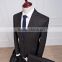 wholesale good shape newest style design fashion coat suit dark grey tuxedo men suit