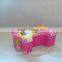 Low Price hot selling tinplate material craft gift box cheap metal iron piggy bank for collection