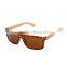 2017 Fashion Cheap Wholesale Tawny Natural Leopard Print PC & Bamboo OEM Sunglasses