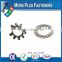 Taiwan Stainless Steel 18-8 Copper Brass Aluminum Brass Nylon Lock Washer Brass Lock Washer External Tooth Lock Washer