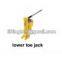 Hydraulic toe jack features and specifications