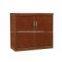 Dious walnut MDF+veneer office low cabinet filing cabinet credenza