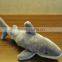 Custom plush marine animal plush shark toy realistic shark toy