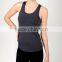 Dry Fit Wholesale Tank Tops Striger Yoga Tank Tops Dark Blue Gym Singlets