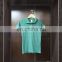 Customised Promotion Plain CVC Short Sleeves men Green Polo T Shirt