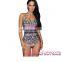 Fashion Stylish Gypsy Print One-Piece Sexy Young Girls Bathing Suit