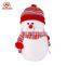 Christmas Snowman Dog Toy 12" Plush Xmas Couple Family Stuffed Snowman