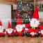 wholesale custom christmas santa claus plush toy cute gift for promotion
