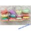 Macaron Shape Cake Ice Cream Mini Pill Case Medicine Storage Box Pill Box- 3Pcs In One