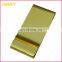 Custom Engraving Stainless Steel Double Sided Silm Metal Money Clip