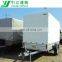 Gray Trailer cover with grommots