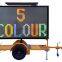 VMS Trailer Display hot Sale, Australian Trailr Mounted Variable Message Sign