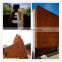 Natural Rusty weathering steel sheet for wall panels/Curtain wall decorative