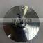 B03G reverse 6+6 blades 57.00/71.00mm high performance turbo billet/milling/aluminum 2618  compressor wheel