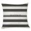 Custom Simple digital printing cotton  linen throw pillow case cover