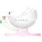 Transparent Multi-angle Pets Feeder Adjustable Bevel Water Bowl Neck Protection Cat Bowl