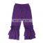 Baby Girl Cotton Sets Purple Long Sleeve Pumpkin Ruffle Halloween Kids Girl Clothes Outfits