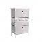 Customized 5L-402 Wholesale Fabric Printing Drawer Dresser Storage Tower 3 Drawers Vertical Chest Home Furniture
