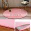 High Quality Round Rug Pad Mat for Kids Playhouse Play Tent Super Soft Coral Kids Play Rug