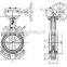 Bundor DN50-1200 PN16 worm gear operated wafer butterfly valve manufacturer
