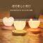 2020 Hot Sale  Heart Shape Rechargeable Battery LED Night Light 3D Decoration light up Lamp