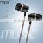 wired cable sport stereo earbuds headset headphone