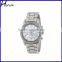 GENEVA Metal Classic Boyfriend Designer Chronograph Style Ladies Watches WP016