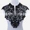 Embroidery Big Flowers Lace Neckline Fabric, DIY Collar Lace Fabrics for Sewing Supplies Crafts