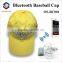 latest good looking cheap baseball cap bluetooth snack cap