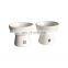 modern custom ceramic elevated raised pet supplies dog cat dish water food feeding bowl stand