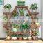 K&B wholesale cheap 2021 new design popular hot solid wood  flower pot stand