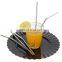 2021 Pouch Bag Cleaning Brush Gold Beer Reusable Drinking Straw Stainless Steel