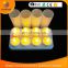 BSCI Shanhuang with PP cup 8pcs set candle tea light LED Rechargeable flameless candle
