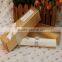 Chinese Latest Design Luxury Scroll Box Wedding Card with Buckle