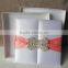 Newest Customized Fancy Silk Wedding Invitation