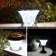 Garden Solar LED Pillar Light Solar Powered Outdoor Waterproof Decoration And Pathway Lighting