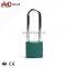 Chrome Plated Lock Core Long Shackle Types Aluminum Metal Safety Padlocks