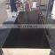 1250x2500mm finger joint poplar core 21mm black film faced plywood for building use