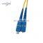 SC/UPC-SC/UPC ftth optical fiber cable pigtail and patch cord fibre channel leads