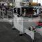 Adhesive roll tape hydraulic die cutting machine with PC sheet laminating and sheet cutting function / Hydraulic press