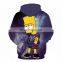 Custom 100%Polyster Breathable Sublimated Team Logo American Football Hoodies