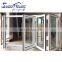 Superhouse ready made window bifold windows aluminium glass bifold  windows for house