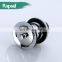 Rapsel Zinc Chrome Basin Waste with Black Rubber Plug Drain