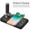 2022 Fold Nail 5 Lighting Modes 7 Brightness Levels Led Table Desk Lamp With Wireless Charger
