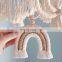 Hot Sale Macrame Rainbow Moon Baby Crib Nursery Mobile Wall Hanging Decor Baby Crib Mobile for Girls Vietnam Supplier