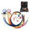 CT-536 ALF Aluminum Manifold Gauge Set HVAC refrigeration system auto air conditioner AC Charging R134A ac manifold gauges