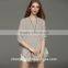 hot selling Linen hollow batwing sleeve sweater for ladies
